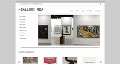 Desktop Screenshot of gallerimda.com